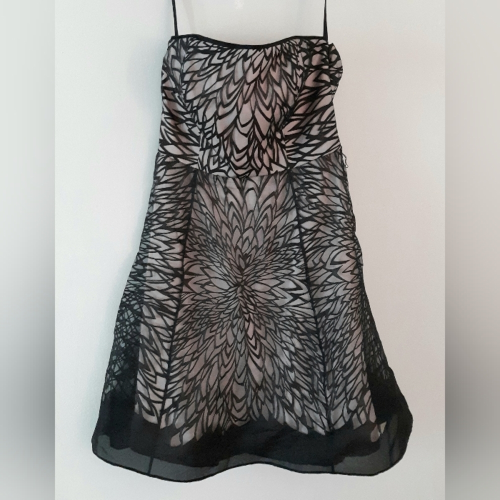 WHBM Strapless Mini Party Wedding Guest Graduation Dress 6